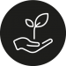 Reduzierte Umweltbelastung Feature Logo