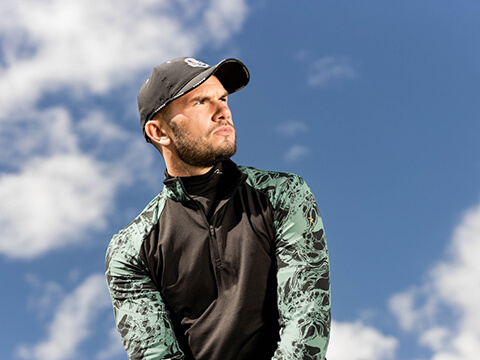 Shooting uomo cherv&ograve; marmorized saxum