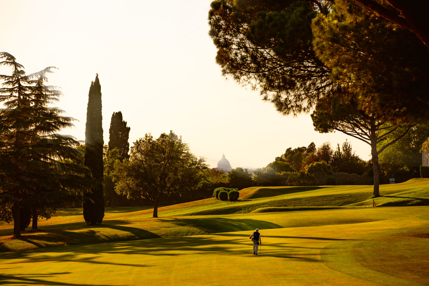 History in the making: the new pro-shop at the Roma Acquasanta Golf Club
